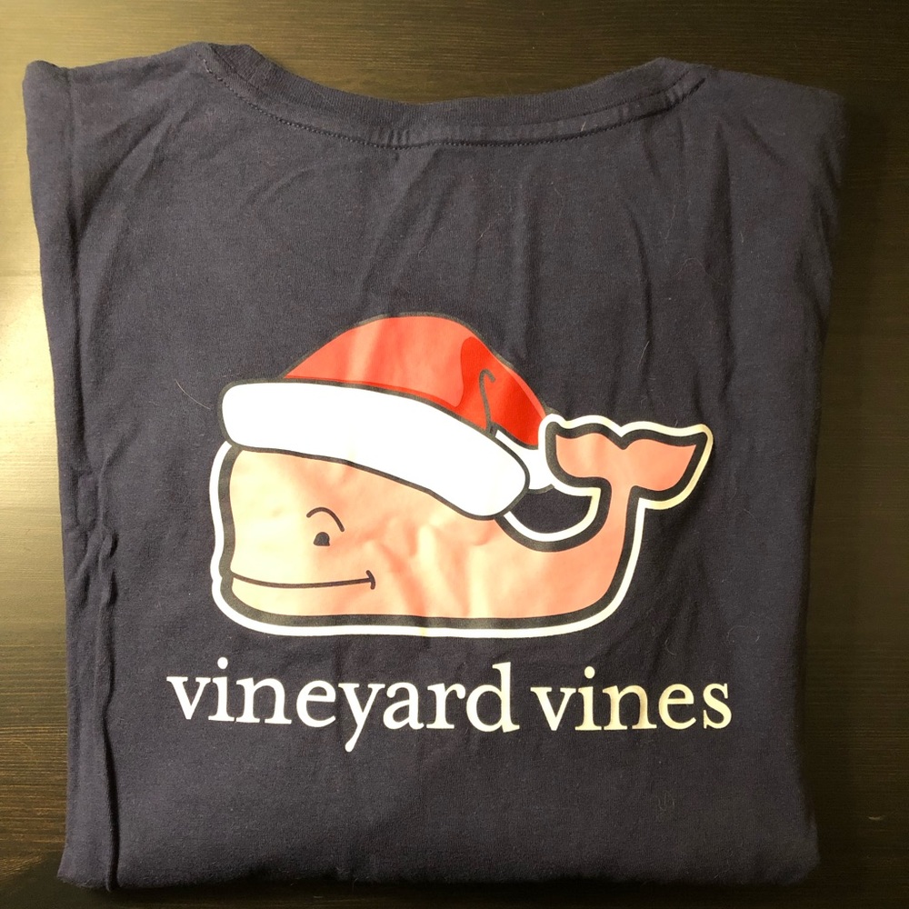 NWT Vineyard Vines Women’s Christmas LS Tee- Multiple Sizes